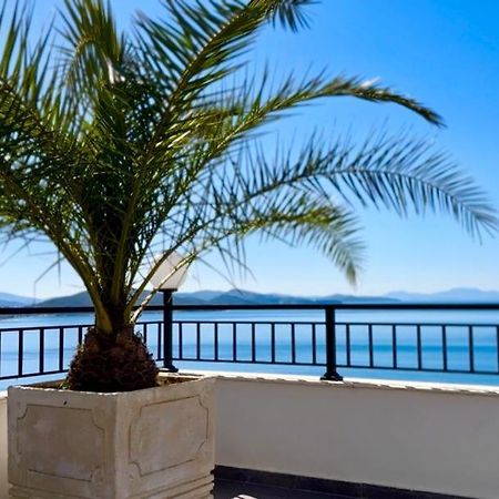 Ferienwohnung Teuta- Luxury Penthouse 200M2 Sarandë Exterior foto