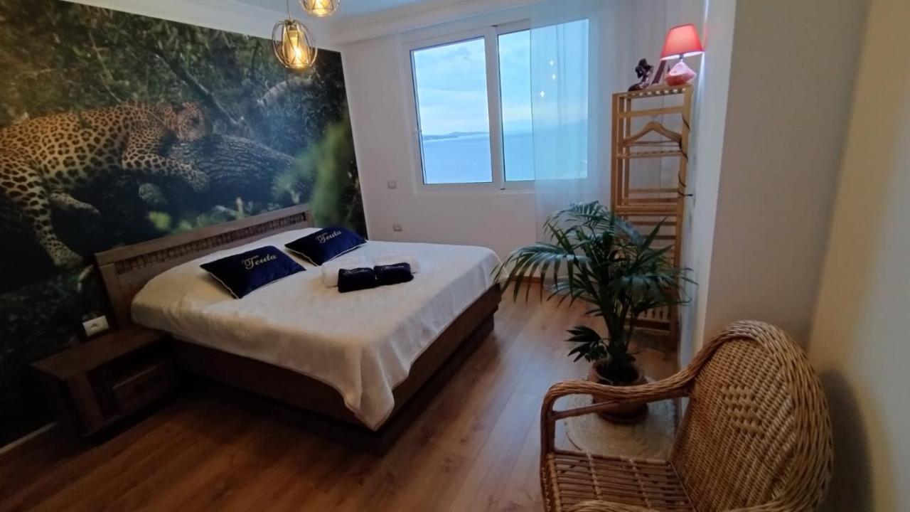 Ferienwohnung Teuta- Luxury Penthouse 200M2 Sarandë Exterior foto